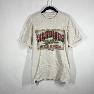 Jansport Warbirds Living Legends 2015 Gray T-Shirt size medium